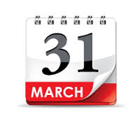 March 31